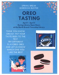 Boredom Buster- Oreo Tasting