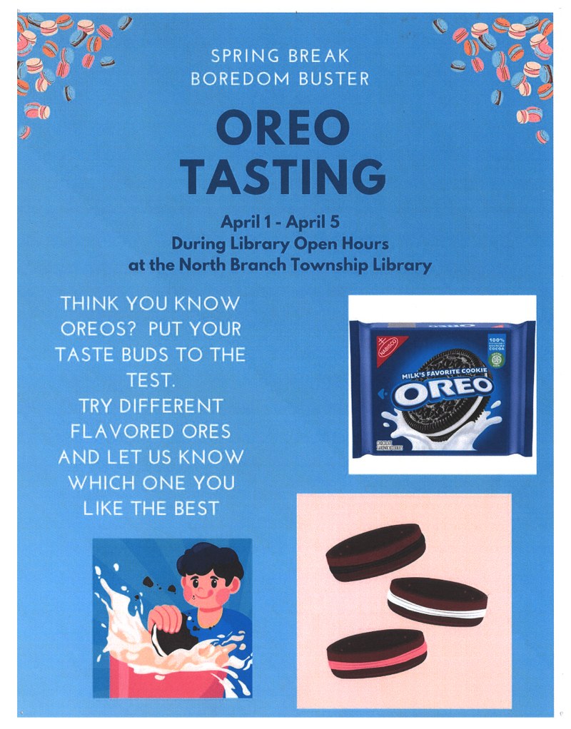 Boredom Buster- Oreo Tasting