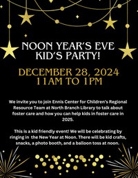 Noon Year's Eve Kid's Party!