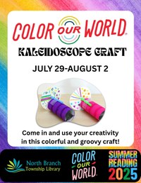 Summer Reading Kaleidoscope craft