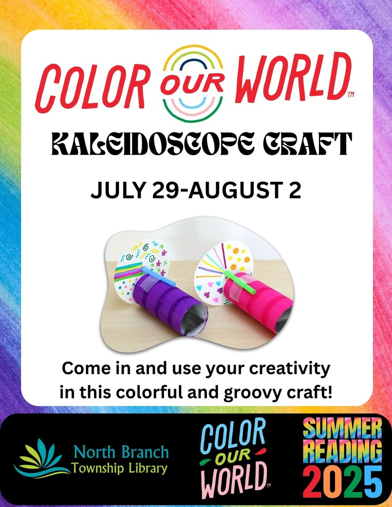 Summer Reading Kaleidoscope craft