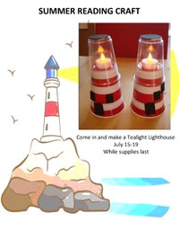 Summer Reading Lighthouse Craft
