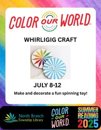 Summer Reading Whirligig Craft