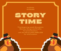 Thanksgiving Storytime
