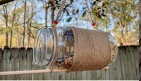 Upcycled Bird Feeders