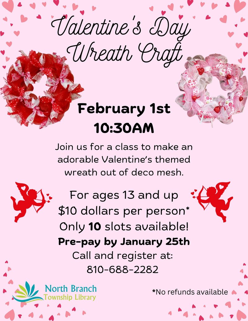 Valentine's Wreath Craft